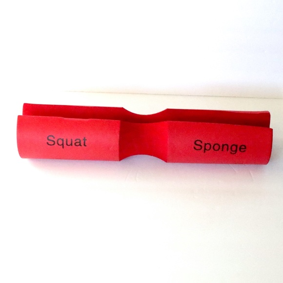 Red Squat Sponge barbell foam pad - Picture 2 of 4